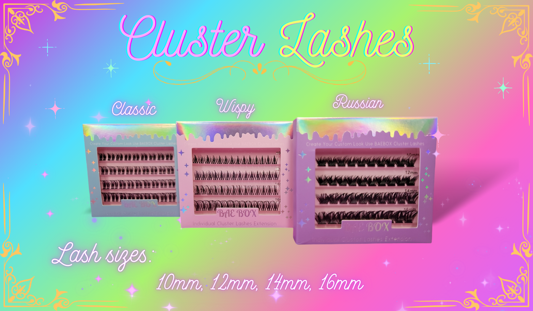 Applying Cluster Lashes